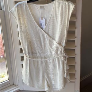 White romper